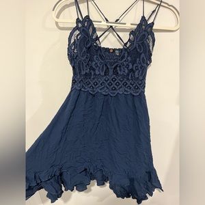 navy blue flowy dress!!